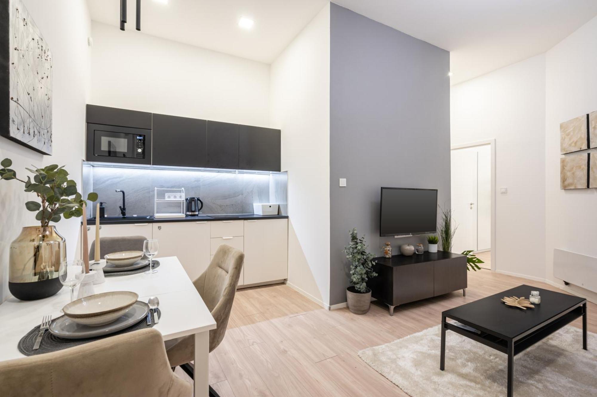 شقة Kl31 - Urban Escape - Prime Location - Klauzal Square By Bqa بودابست المظهر الخارجي الصورة